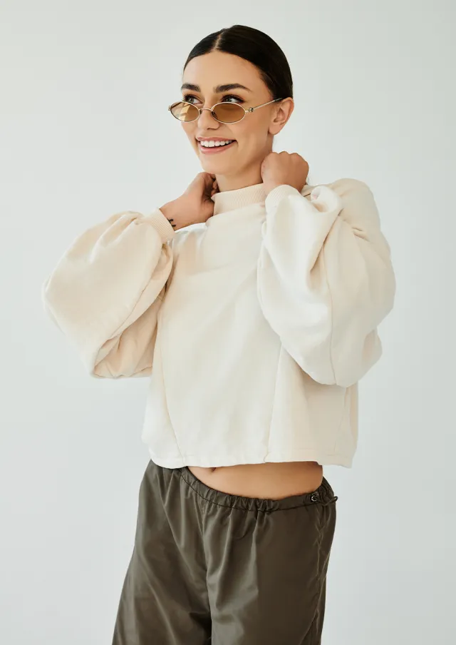 Demoprodukt - Casual White Sweater